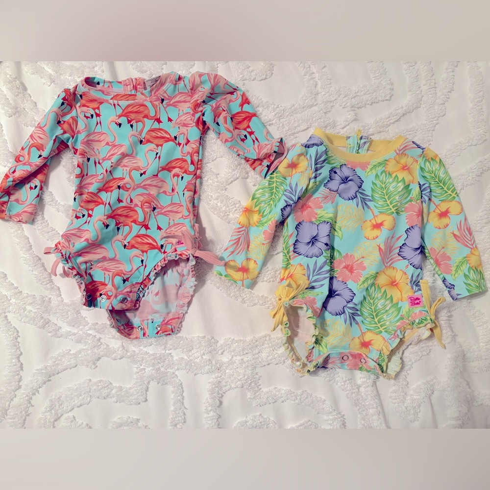 Ruffle butts swimsuits 6-12months